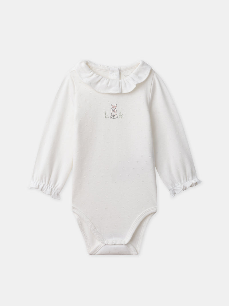 Ensemble salopette + body + collants Naissance Fille