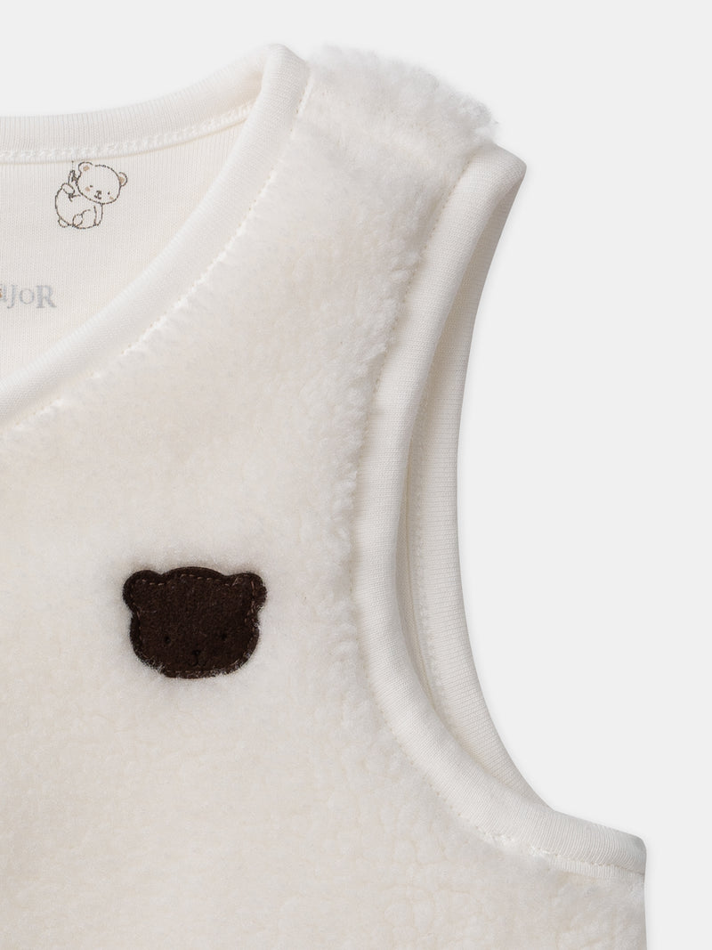 Ensemble gilet + body t-shirt + pantalon Naissance Garçon