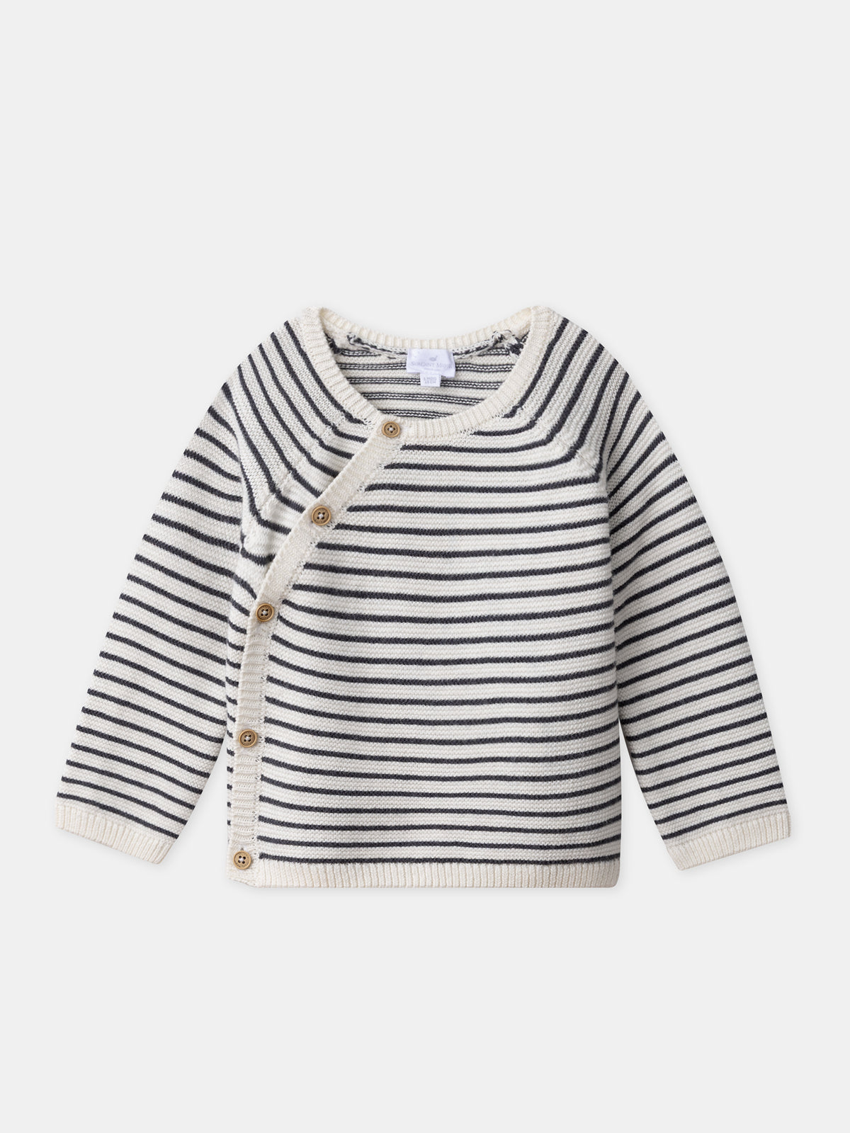 Ensemble tricot brassière + pantalon + chaussettes Naissance Mixte