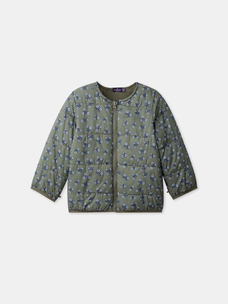 Parka 3 en 1 kaki Bébé Fille