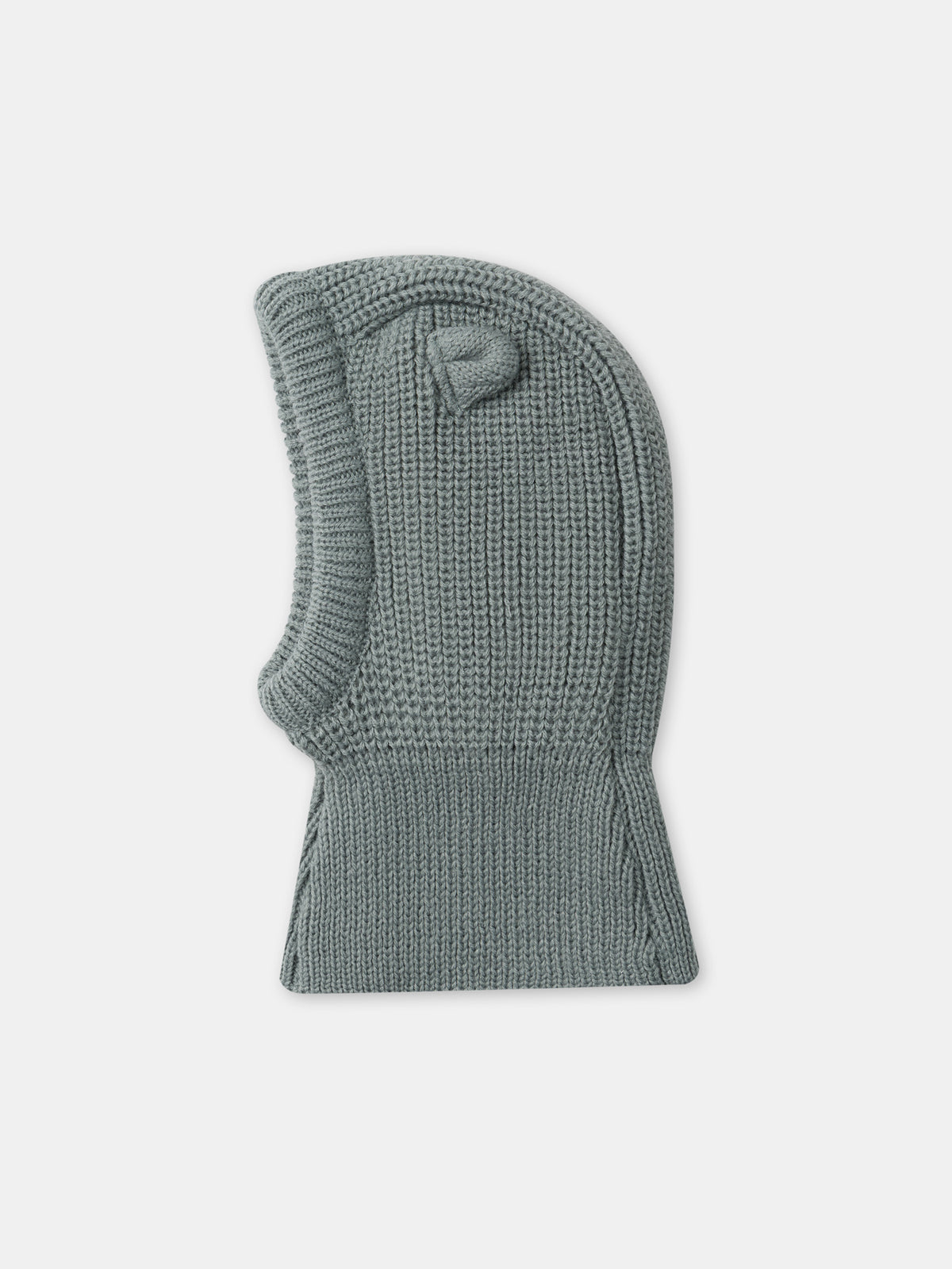 3D-Ohr-Mütze Grün Baby Mädchen