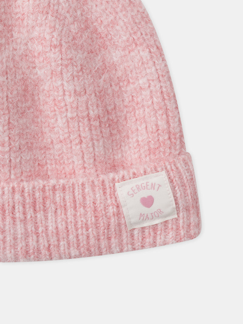 Rosa umgekehrter Hut für Mädchen