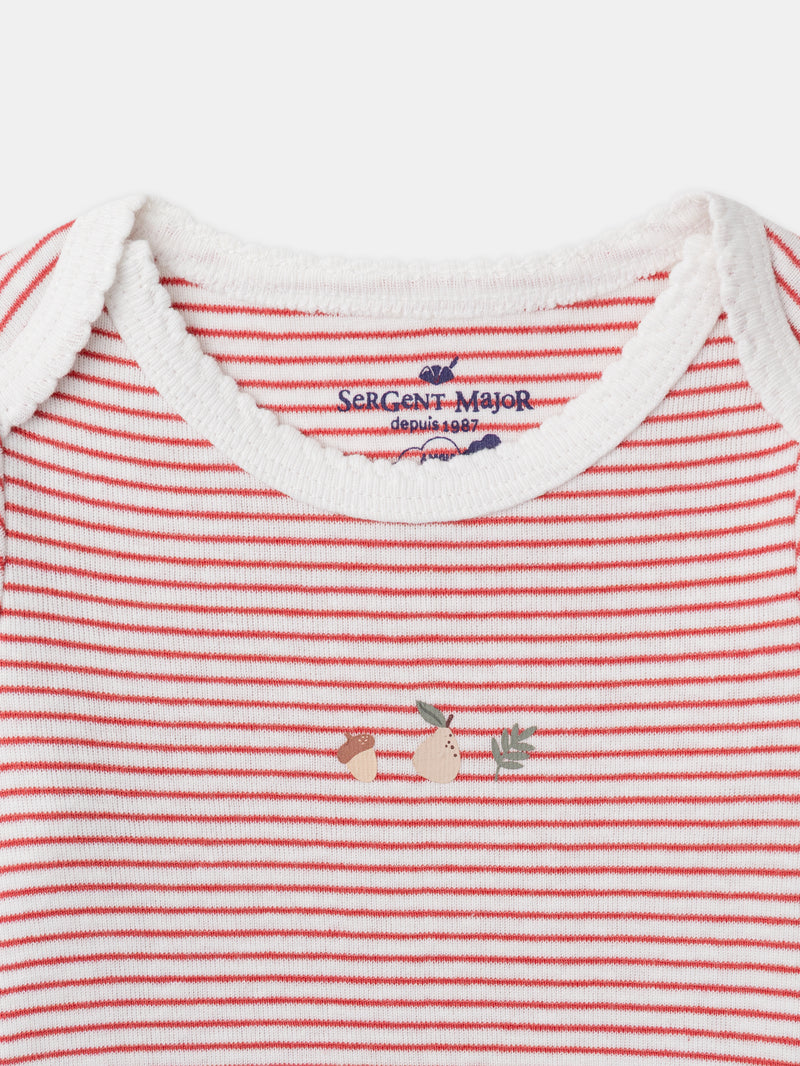 Set aus 3 langarm Bodys für Baby Mädchen
