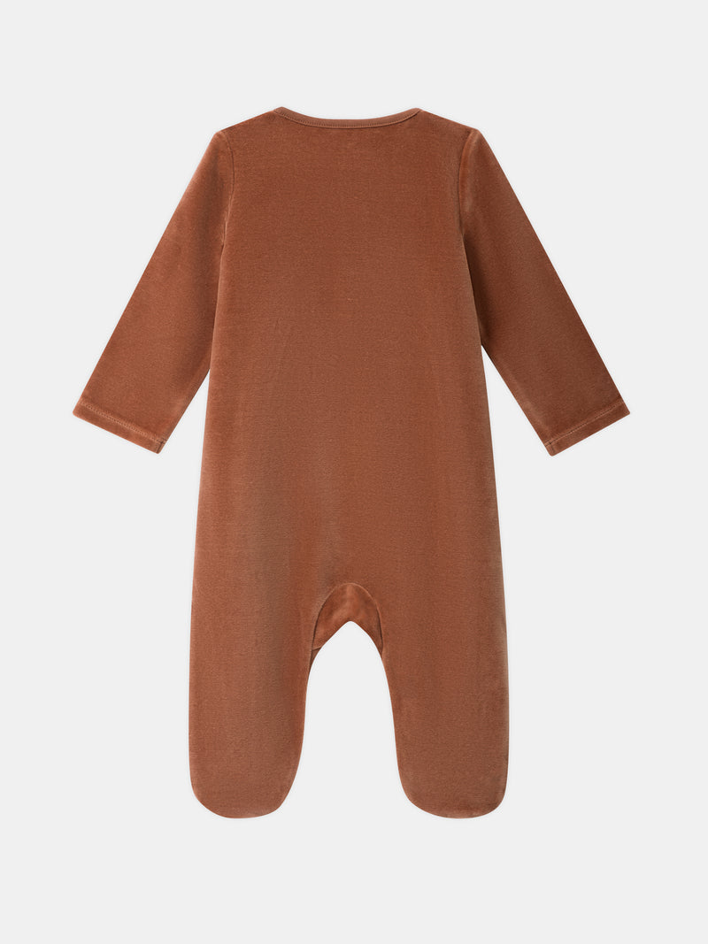 Fleece-Einteiler-mit-Fuchs-Gesicht-Patch-Baby-Junge