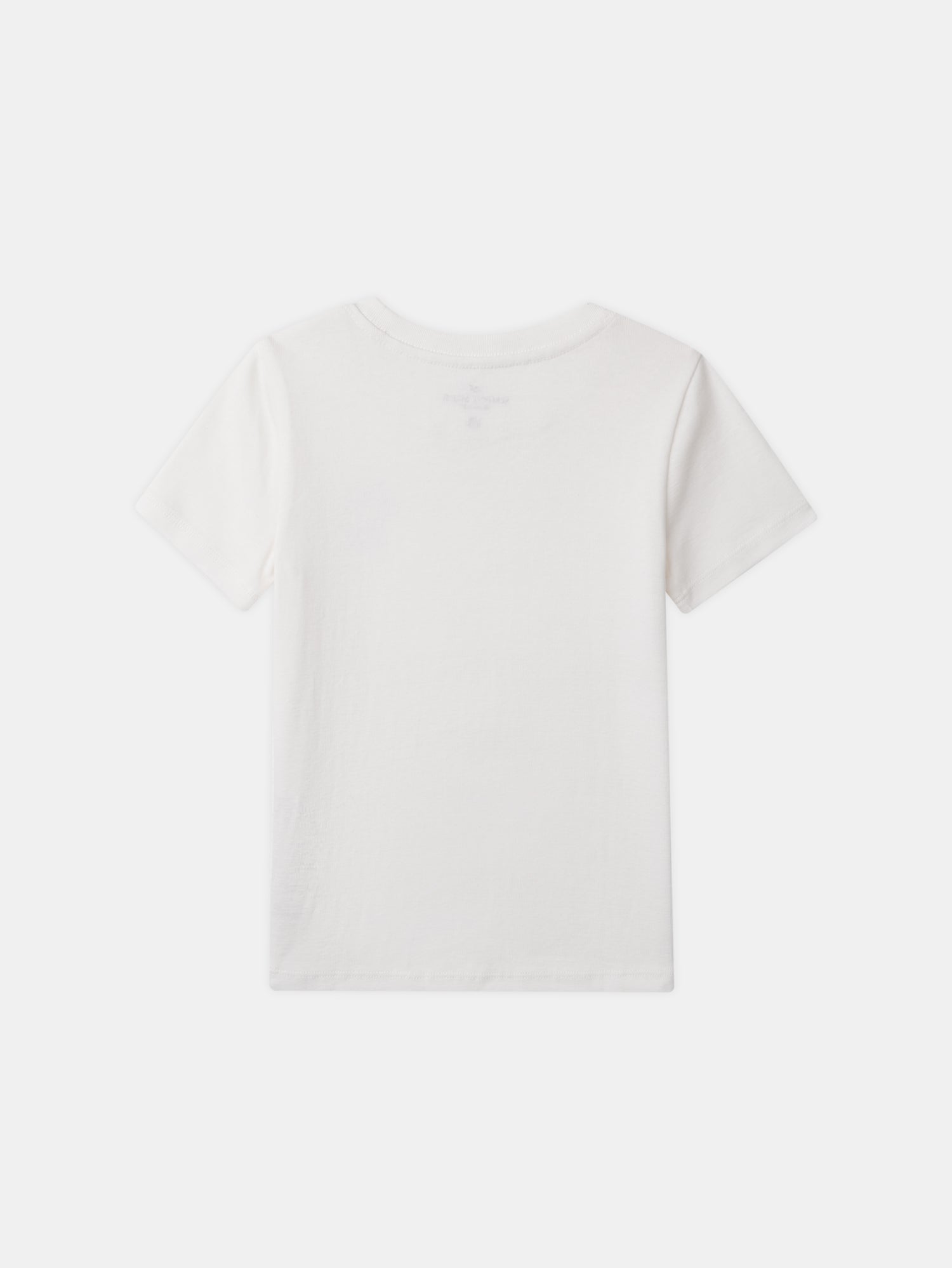 Lot 2 t-shirts écru imprimé dragon ou à rayures bleues Garçon