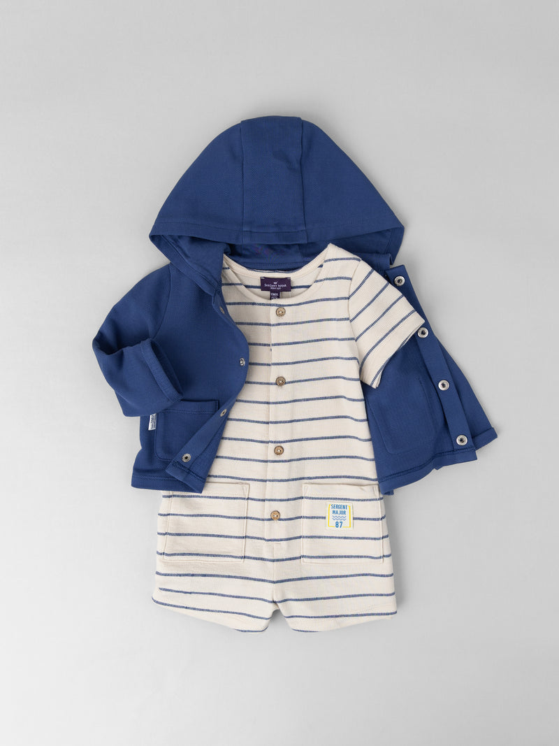 Tenue de Bébé Garçon : Promenade d'été - 1