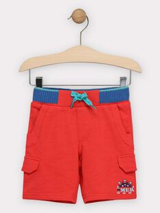 Rote Bermuda-Shorts für Jungen TUBABAGE / 20E3PGW1BER050