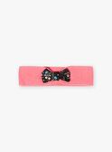 Baby Mädchen rosa Stirnband mit floralen Schleife Detail BAMILA / 21H4BFM1BAN307