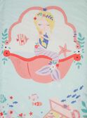 Türkisblaue und rosa Bettwäsche mit Meerjungfrau-Motiv TIPARURSIR / 20EZEN71PLC213