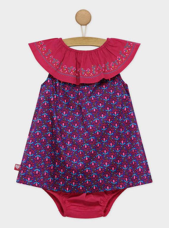 Blaues Trägerkleid RARIMEL / 19E1BFM1CHS703