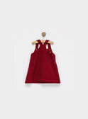 Dark burgundy Chasuble dress PAEMY / 18H1BFD1CHS503