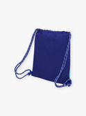 Colorblock-Rucksack für Kinder Junge mit Hai-Aufdruck COPLAGE / 22E4PGN1BESC231