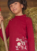 Red TEE SHIRT LS LALUNETTE / 24H2PFR2TMLF506