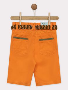 Orange Bermuda-Shorts RUXOLAGE / 19E3PGQ2BER400
