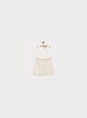 Goldenfarbenes Kleid RYAMIETTE / 19E2PFR2ROB001