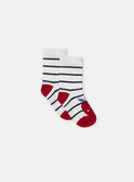 3er-Pack Socken gestreift, gemustert oder einfarbig, Baby Mädchen NAGERTRUDE / 25H4BFP1LC3001