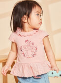 Blush-T-Shirt mit Flamingo-Muster FAWILLOW / 23E1BFQ1TEED300