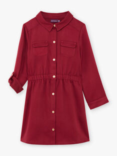 Baby Mädchen rot safari Kleid BRORECETTE2 / 21H2PFB7ROB719