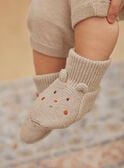 Walnussfarbener Jumpsuit und Socken GODWILL / 23H0CML1ENSI812