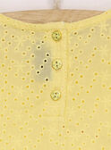 Gelbes langärmeliges T-Shirt RADUFETTE / 19E2PF61TMLB105