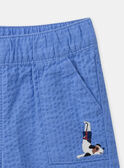 Bermuda-Shorts aus Seersucker KAOFFY / 24E1BGN2BERC208