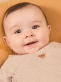 Beige KNITTED BABY CARDIGAN NONCE / 25H0NM21BTRI814