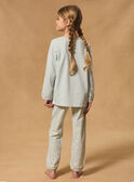 Turquoise PYJAMA MUILETTE / 25E5PFE5PYJ202