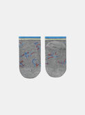 Jacquardsocken Dinosaurier KLABAGE / 24E4PGN1SOQ943
