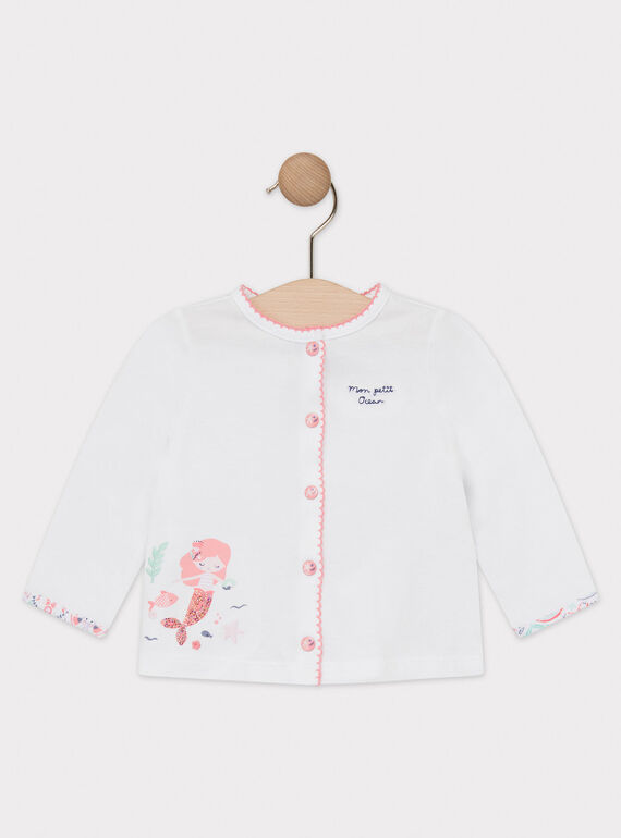 Langärmeliges T-Shirt, ecrufarben TAFIFI / 20E1BFD1TML001