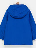 Medium blue Parka NAGAGE / 18E3PG81PAR208