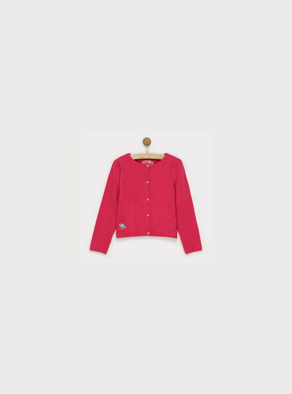 Rosa Strickjacke RUISAKETTE / 19E2PFP1CAR309