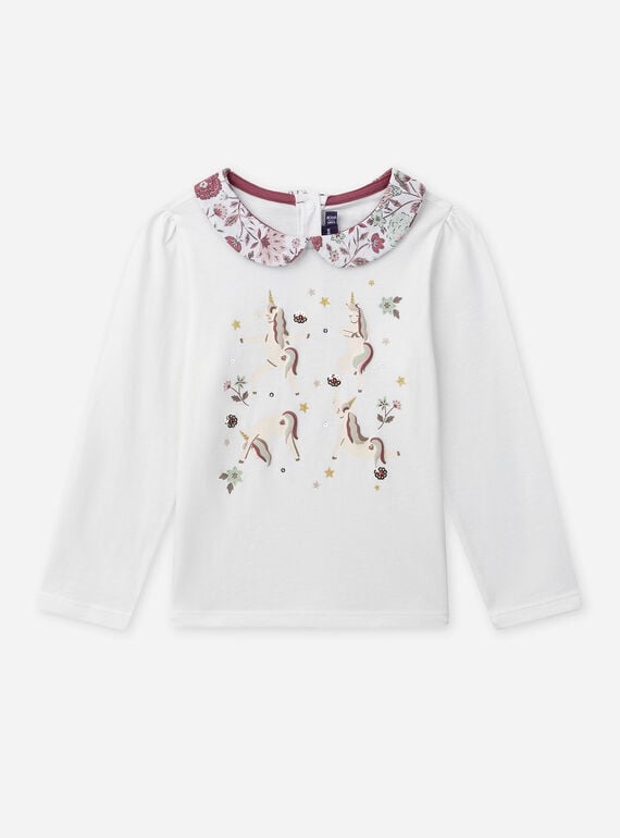 Off white TEE SHIRT LS NIYOGAETTE / 25H2PFL1TML001