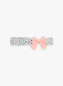 Baby Mädchen rosa Schleifenstirnband mit Blumendruck CALUNE / 22E4BFJ1BAN632