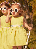 Set mit Wendekleid und Bloomer in Gelb und Lila LAALYSE / 24H1BFI1ROB116