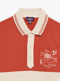 Zweifarbiges Polo-Shirt mit kurzen Ärmeln FLIPOLAGE / 23E3PGP1POLE406