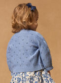 Greyish blue CARDIGAN MADORICE / 25E1BF81CAR205