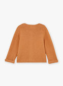 Strickjacke in Haselnussbraun LONARD / 24H0CM11CAR821