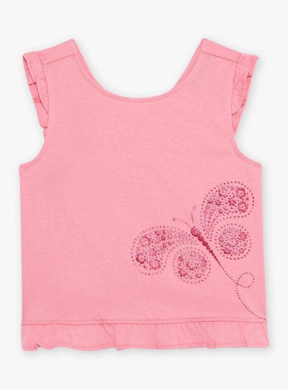 Kind Mädchen Malabar Schmetterling Tank Top CAUJERETTE 1 / 22E2PFT4DEBD308