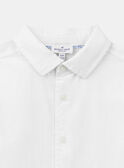 Elegantes weißes Hemd KREPOPAGE / 24E3PGL3CHM000