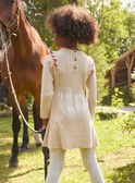 Heathered off white DRESS LALORETTE / 24H2PFR3ROB006