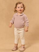 Heathered off white LEGGINGS (bottom) MABEA / 25E1BF71LG006