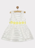 Weißes Kleid RYEVIETTE / 19E2PFS1ROB001
