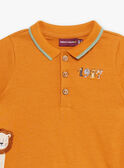 Baby Junge Gelbes Jersey-Polo CAKOBE / 22E1BG91POLB114