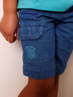 Denim-Bermuda-Shorts mit Taschen ZABILAGE / 21E3PGJ2BER721