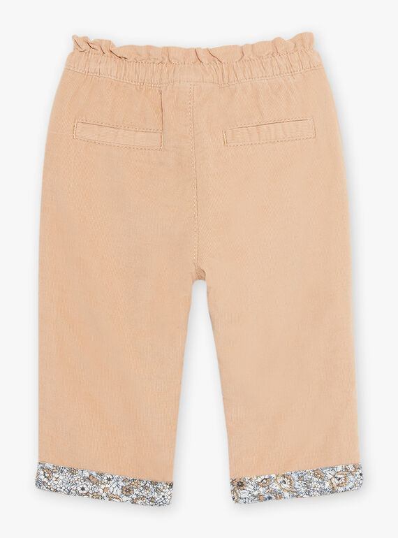 Beige Cordhose DAREGINE / 22H1BFY1PANI820