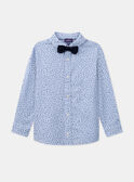 Blaues Oxford-Hemd KREBOLAGE / 24E3PGL1CHM020