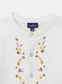 Weste mit aufgesticktem Blumenmuster KOCARDETTE / 24E2PFD1CAR808
