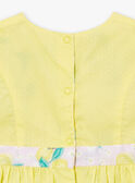 Set mit Wendekleid und Bloomer in Gelb und Lila LAALYSE / 24H1BFI1ROB116