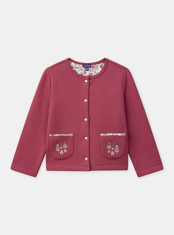 Strawberry rose CARDIGAN NIFLECETTE / 25H2PFL1CAR308