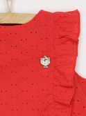 Rote Bluse REJOILETTE / 19E2PFE2CHE050